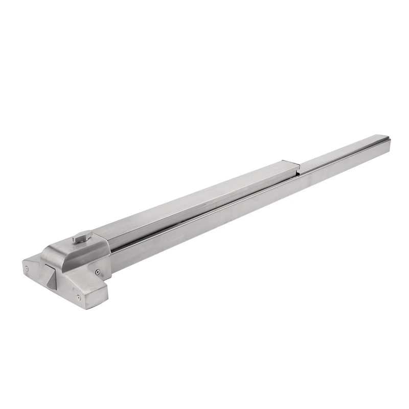 Factory Supplies Fire panic exit device panic push bar  FTS500P stainless steel single open push rod lock